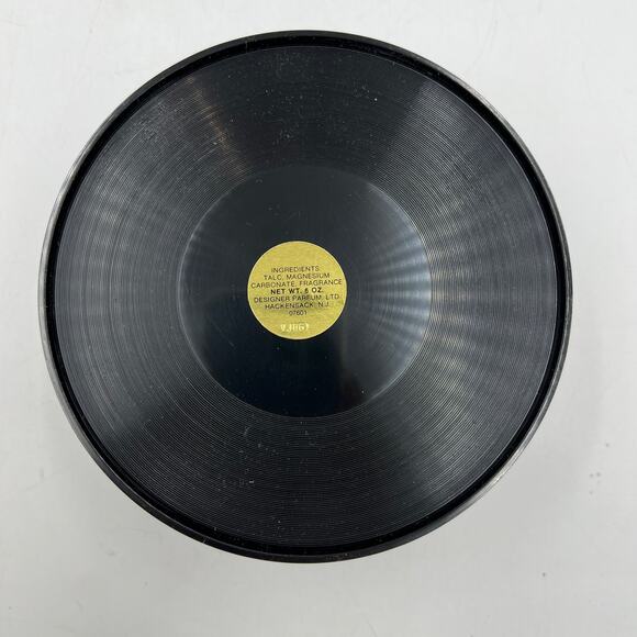 Air d'Amour Dusting Powder Black Case 6oz New Vintage 80s - Picture 5 of 6